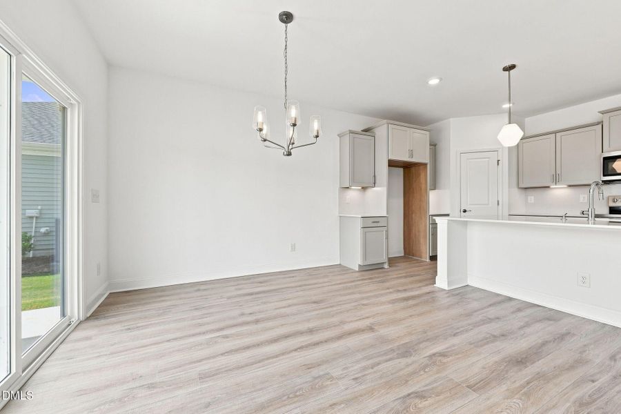 Spacious, unfurnished interior of a new home in The Cottages at 78 North, Sanford (Image 31).