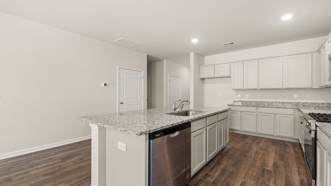 Furnished interior view inside a new home in Byrd Village, Graniteville (Image 6).