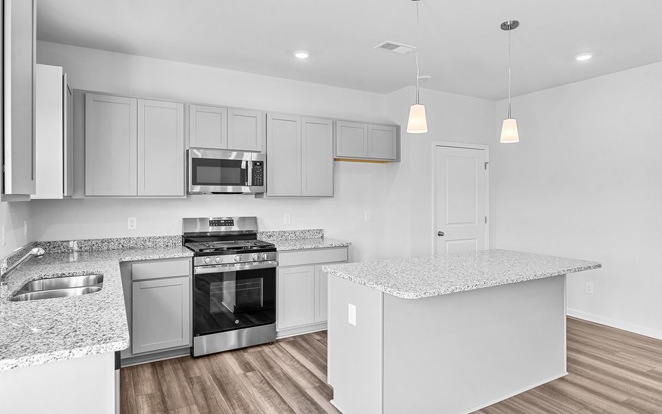 Furnished interior view inside a new home in Bell West, Kernersville (Image 11).