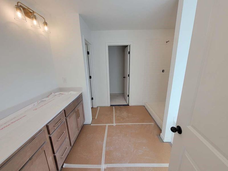 In-progress construction of a new home in The Estates at Casteel, Bethlehem, GA (Image 16).