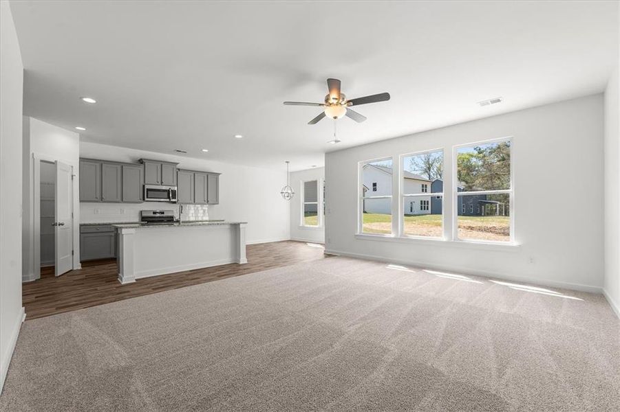 Spacious, unfurnished interior of a new home in Ellington Farms, Statham (Image 11).