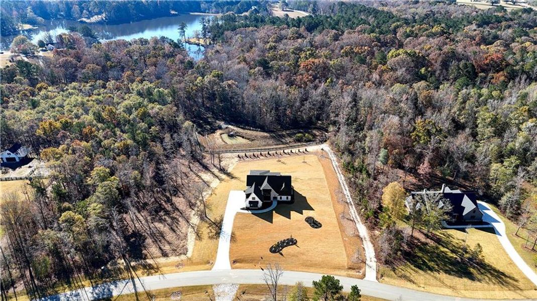 Front exterior of a new home in , Brooks, GA, highlighting curb appeal (Image 61).