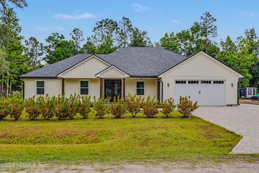 Front exterior of a new home in , Callahan, FL, highlighting curb appeal (Image 26).
