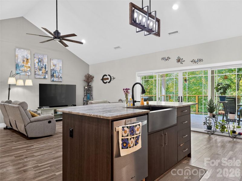 Furnished interior view inside a new home in , Rutherfordton (Image 15).