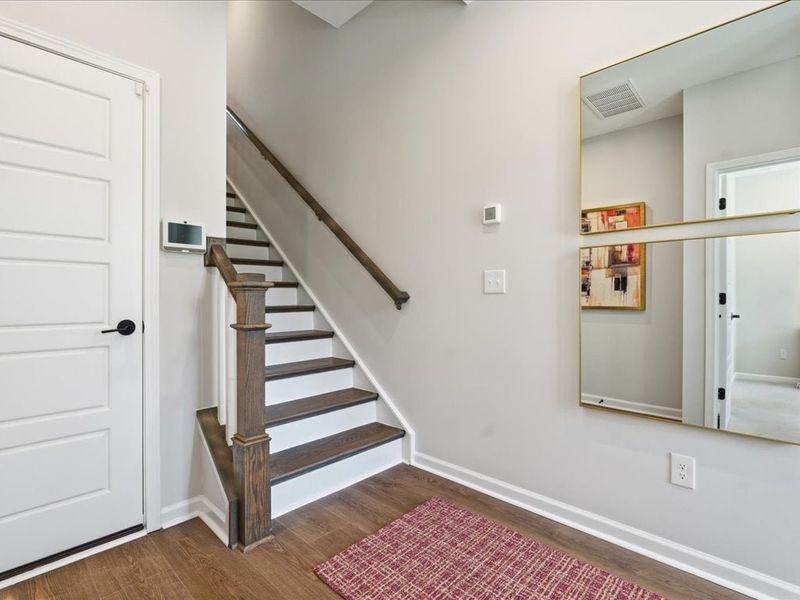 Representative unfurnished interior of a home built from the Bellamy by Tri Pointe Homes in Bellflower, Charlotte (Image 19).