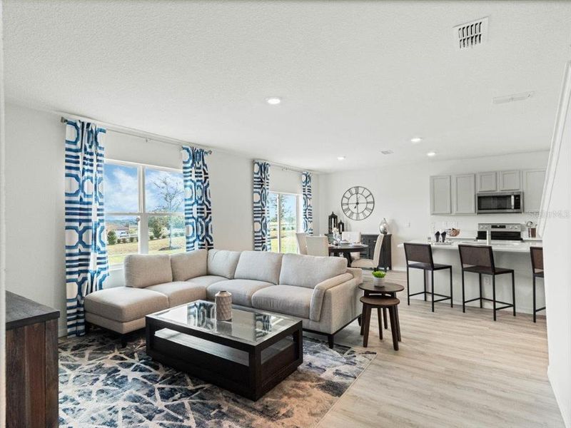 Furnished interior view inside a new home in Cascades, Davenport (Image 7).