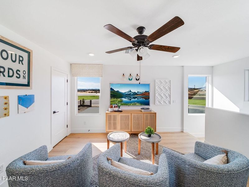 Furnished interior view inside a new home in South Ranch Southern Collection, Prescott (Image 21).