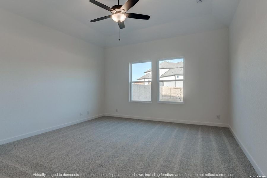 Spacious, unfurnished interior of a new home in Nopal Valley, San Antonio (Image 10).