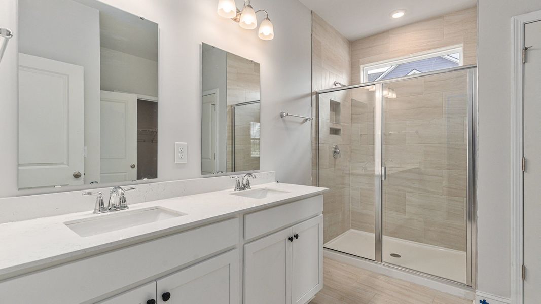Furnished interior view inside a new home in Cedar Hill Landing, Navassa (Image 11).
