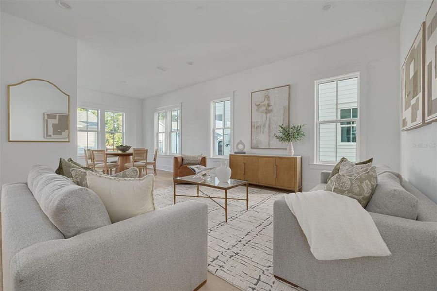 Furnished interior view inside a new home in , St. Petersburg (Image 17). Furnished interior view inside a new home in , St. Petersburg (Image 17).