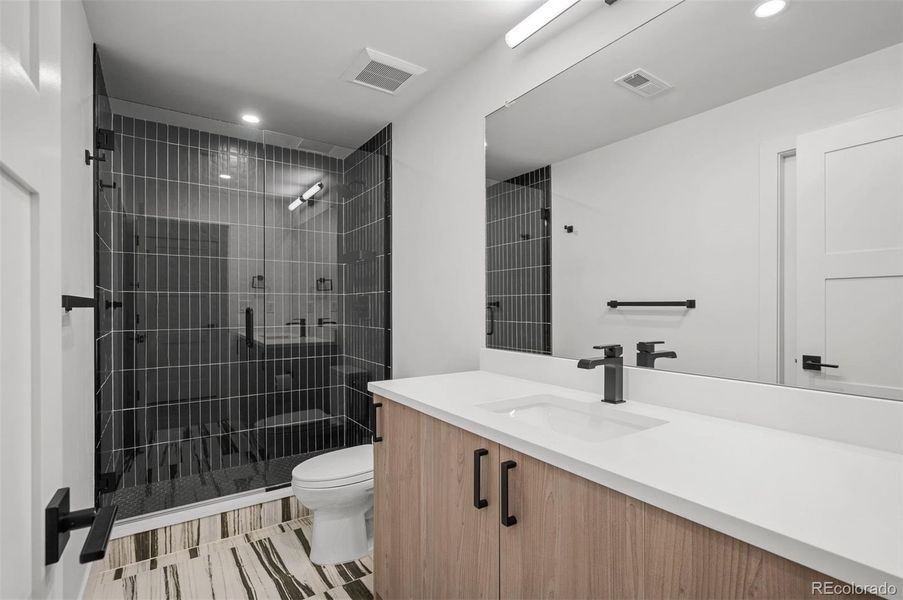 Furnished interior view inside a new home in , Denver (Image 14).