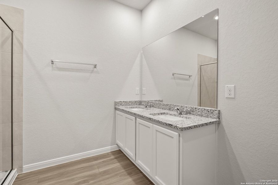 Furnished interior view inside a new home in Katzer Ranch, Converse (Image 6).