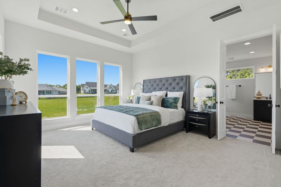 Furnished interior view inside a new home in , Montgomery (Image 8).