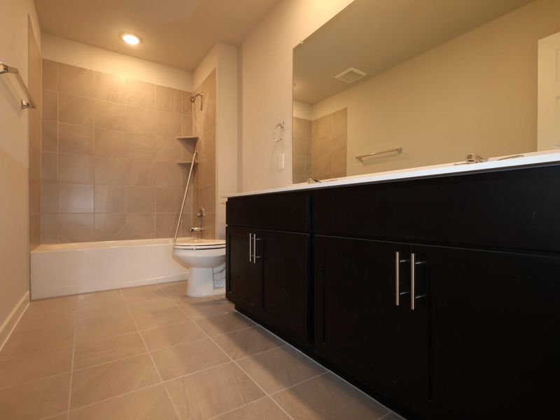 Furnished interior view inside a new home in Cascades at Onion Creek, Austin (Image 4).
