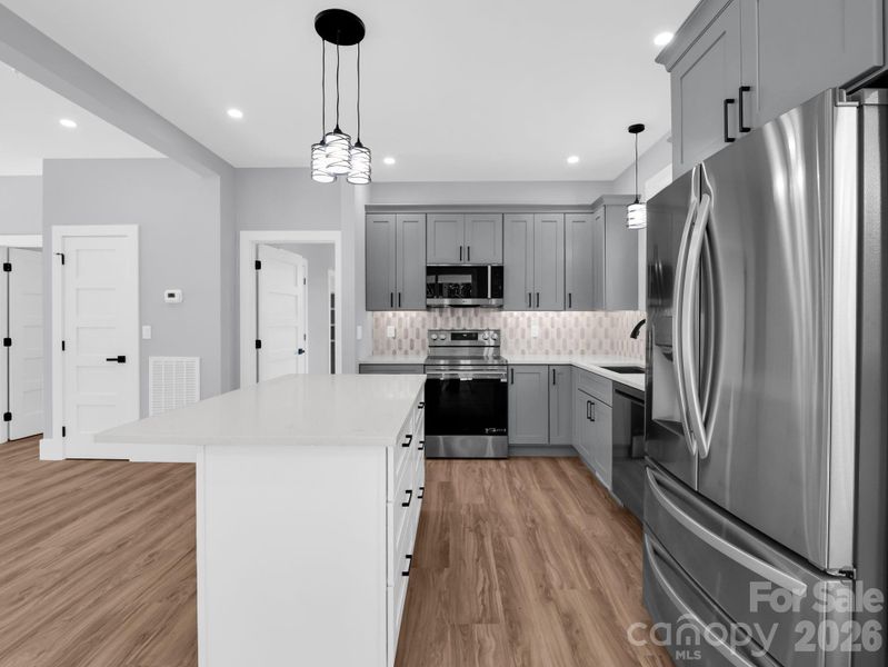 Furnished interior view inside a new home in , Asheville (Image 9).