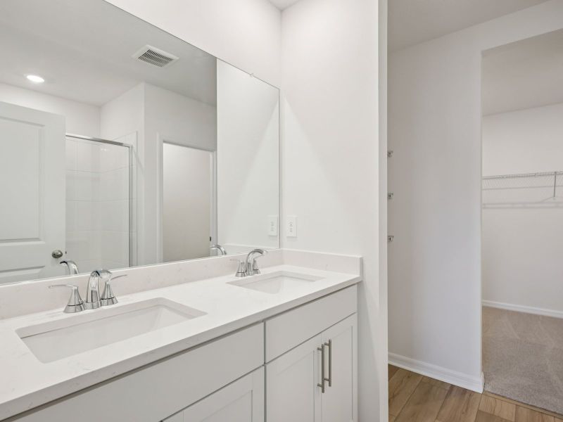 Furnished interior view inside a new home in Oakfield Trails - Classic Series, Parrish (Image 5).