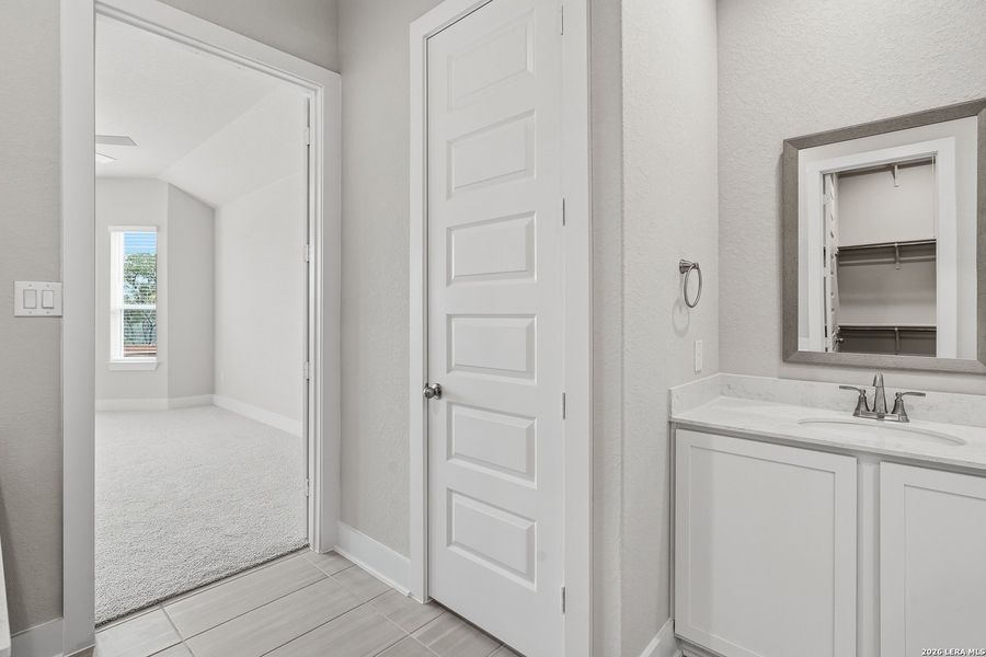 Furnished interior view inside a new home in Stillwater Ranch, San Antonio (Image 15).