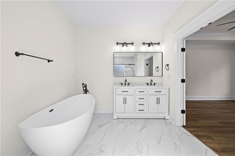 Furnished interior view inside a new home in , Fayetteville (Image 7).