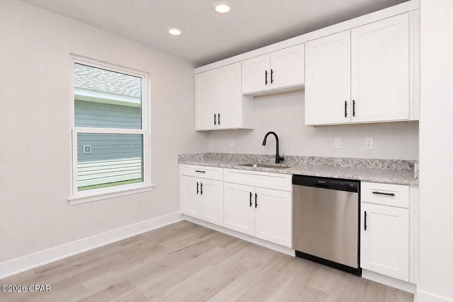 Furnished interior view inside a new home in Fox Glenn, Panama City (Image 8).