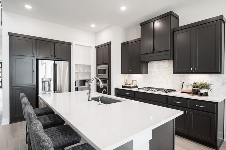 Representative furnished interior of a home built from the Goldeneye by Tri Pointe Homes in Cascade at Azalea Trails, Cypress (Image 10). Representative furnished interior of a home built from the Goldeneye by Tri Pointe Homes in Cascade at Azalea Trails, Cypress (Image 10).