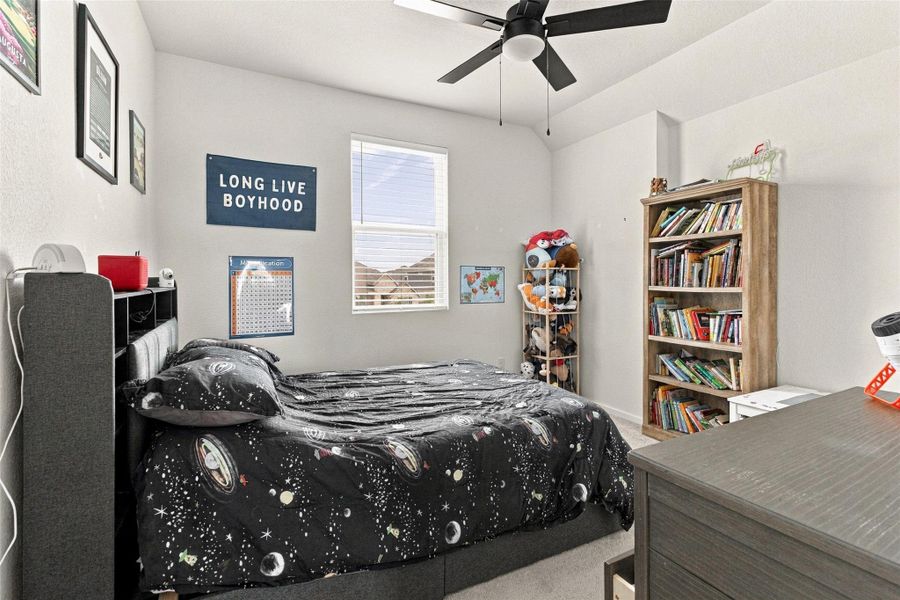 bedroom upstairs
