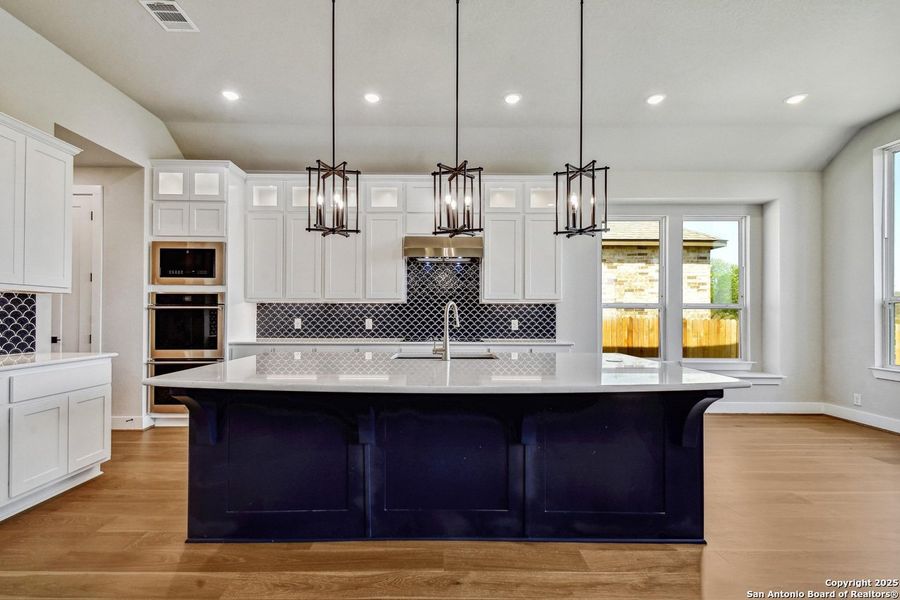 Furnished interior view inside a new home in Alsatian Oaks: 60ft. lots, Castroville (Image 4).