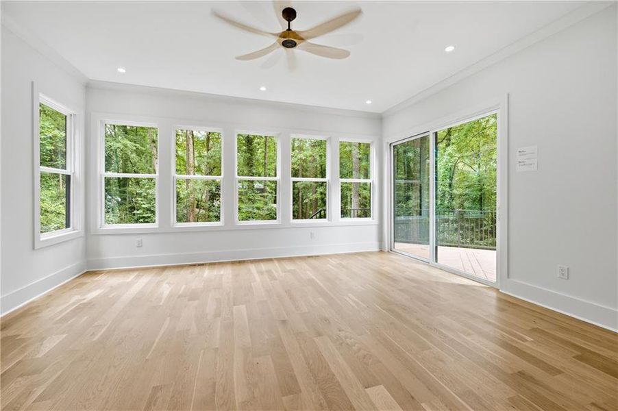 Spacious, unfurnished interior of a new home in , Marietta (Image 36).