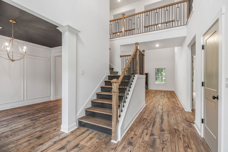 Furnished interior view inside a new home in Flint Farms, Concord (Image 12).