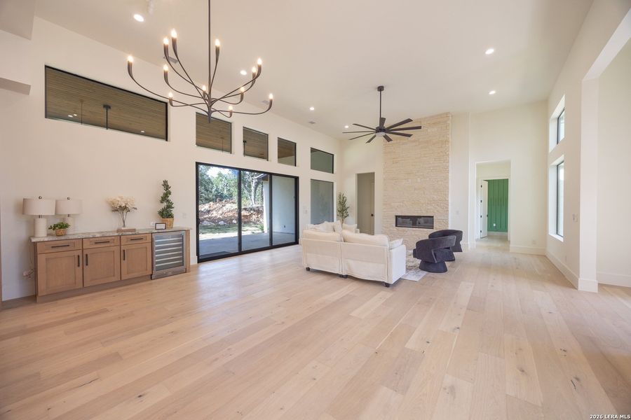 Furnished interior view inside a new home in , Boerne (Image 18).