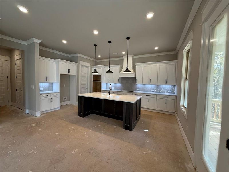 In-progress construction of a new home in , Jefferson, GA (Image 50).