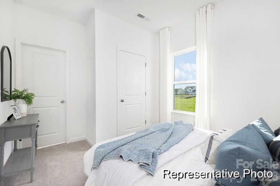 Furnished interior view inside a new home in Morgan Hills, Albemarle (Image 13).
