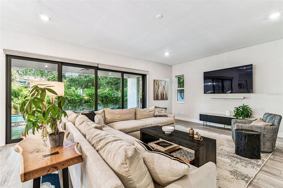 Furnished interior view inside a new home in , Tampa (Image 43).