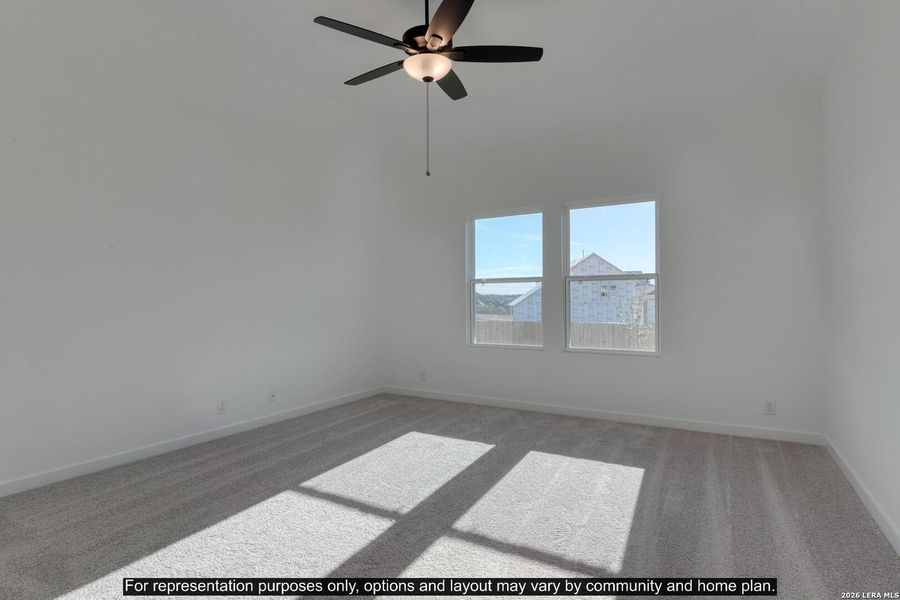 Spacious, unfurnished interior of a new home in The Wilder, Adkins (Image 14).