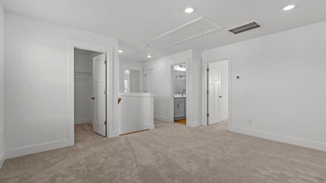 Representative furnished interior of a home built from the Freesia by DRB Homes in Spring Branch, Smyrna (Image 18).