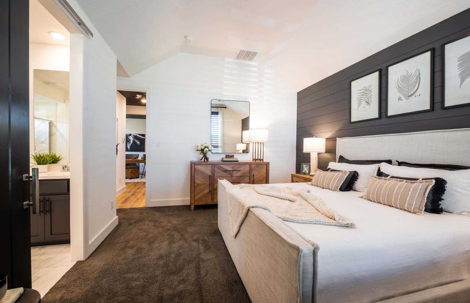 Representative Primary Bedroom - some options shown