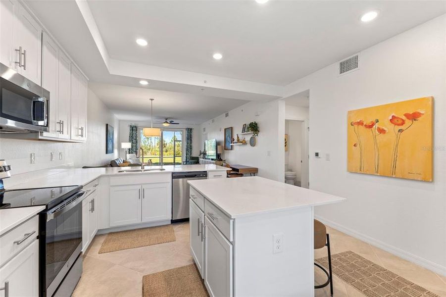 Furnished interior view inside a new home in , Venice (Image 7).