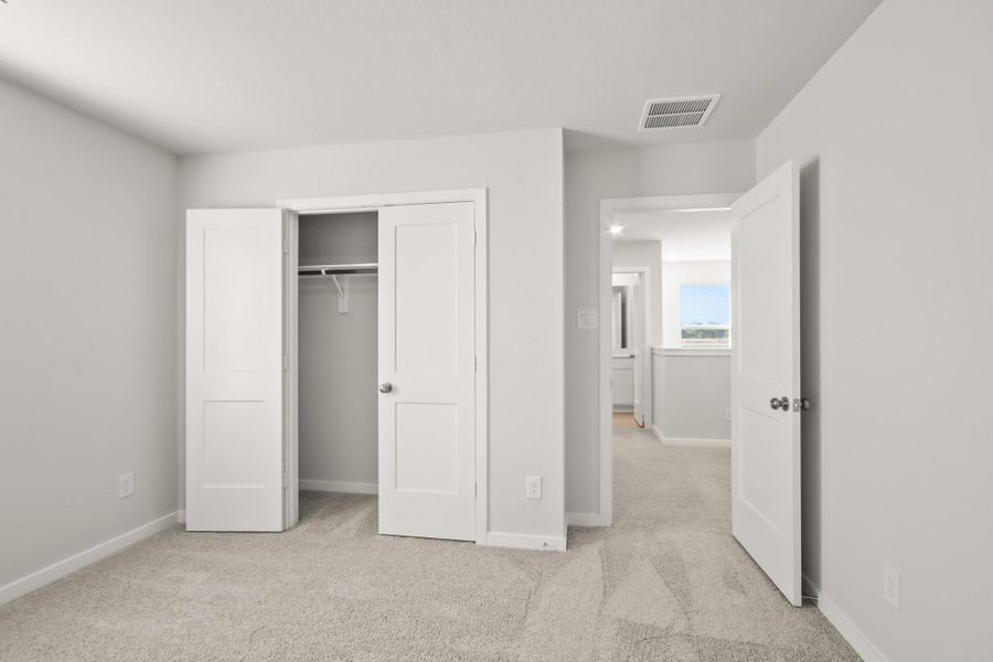 Spacious, unfurnished interior of a new home in Northpark South, Porter (Image 18). Spacious, unfurnished interior of a new home in Northpark South, Porter (Image 18).