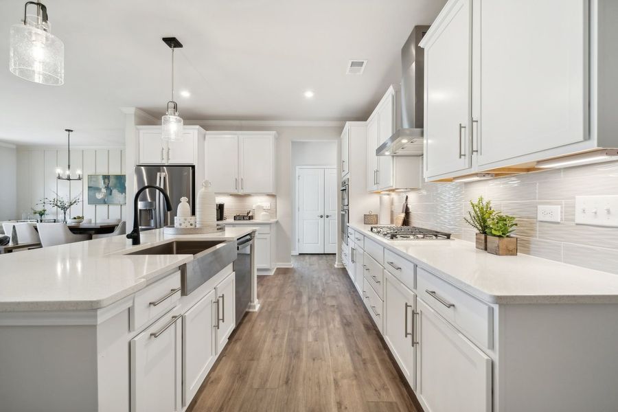 Furnished interior view inside a new home in The Retreat at Laurelbrook, Sherrills Ford (Image 10).