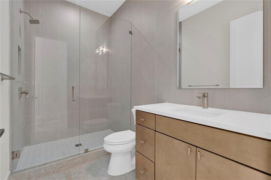 Furnished interior view inside a new home in , Tampa (Image 15). Furnished interior view inside a new home in , Tampa (Image 15).