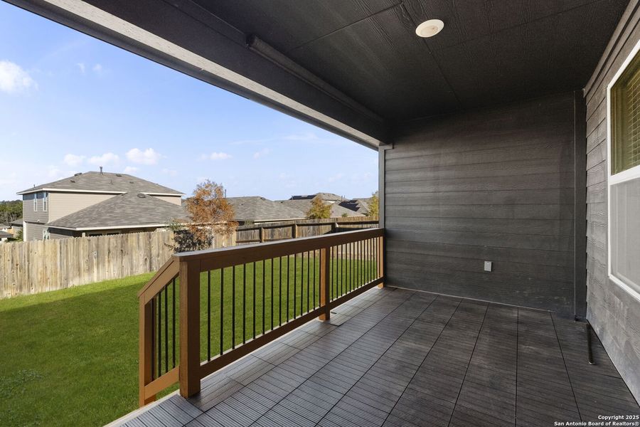 Exterior details and patio area of a home in Brookstone Creek, San Antonio (Image 24). Exterior details and patio area of a home in Brookstone Creek, San Antonio (Image 24).