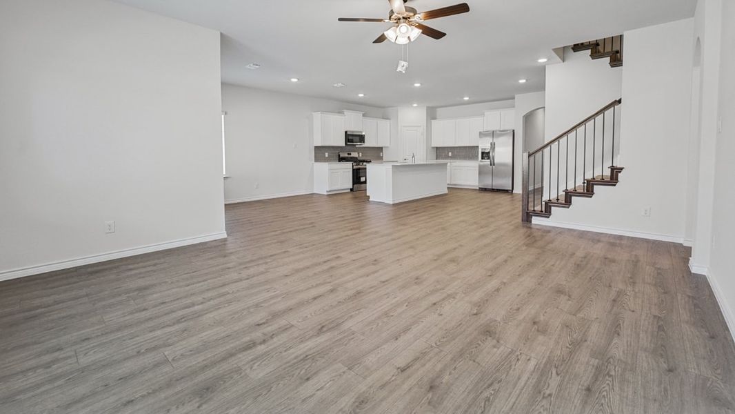 Spacious, unfurnished interior of a new home in Silverado, Aubrey (Image 7). Spacious, unfurnished interior of a new home in Silverado, Aubrey (Image 7).