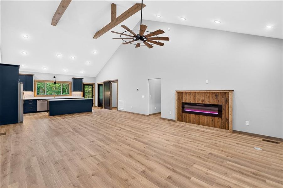Spacious, unfurnished interior of a new home in , Ellijay (Image 21).