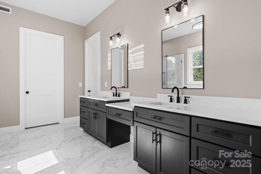 Furnished interior view inside a new home in , Hickory (Image 15).