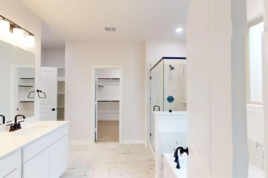 Furnished interior view inside a new home in Lilybrooke at Legacy Hills, Celina (Image 8). Furnished interior view inside a new home in Lilybrooke at Legacy Hills, Celina (Image 8).