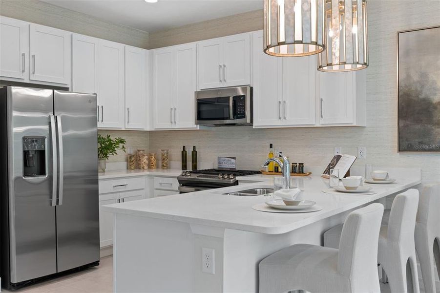 Furnished interior view inside a new home in Valencia Ridge, Wesley Chapel (Image 11).