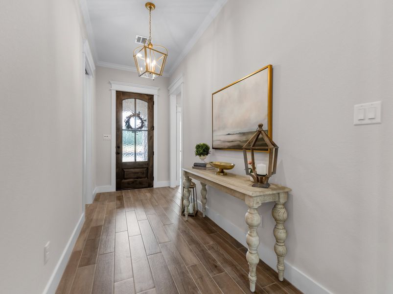 Representative furnished interior of a home built from the The Courtney by Reece Homes in Traditions, Bryan (Image 6).