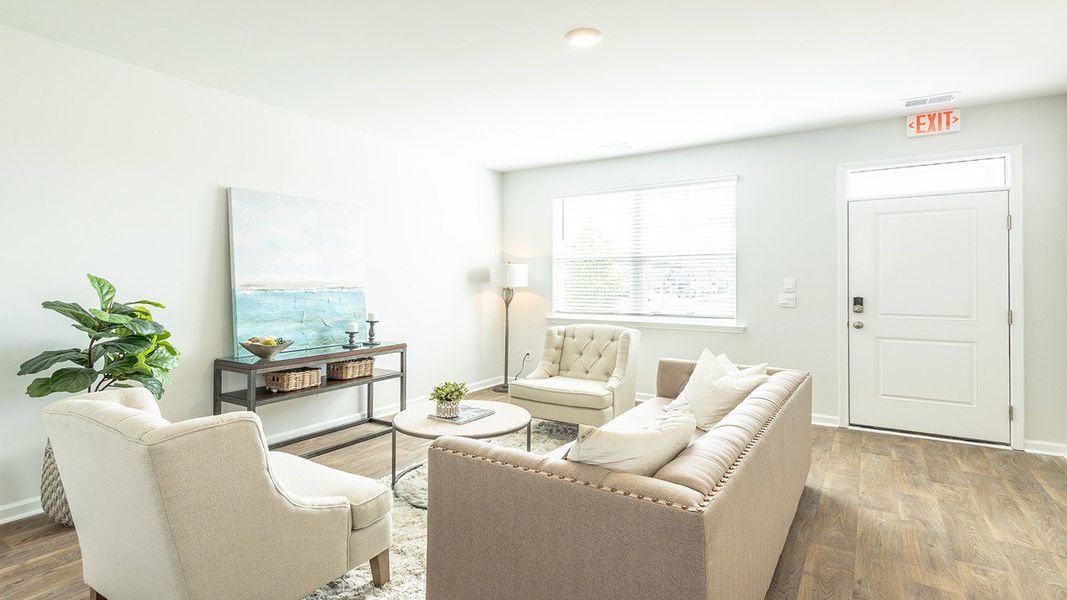 Furnished interior view inside a new home in Evergreen, Holly Hill (Image 6).