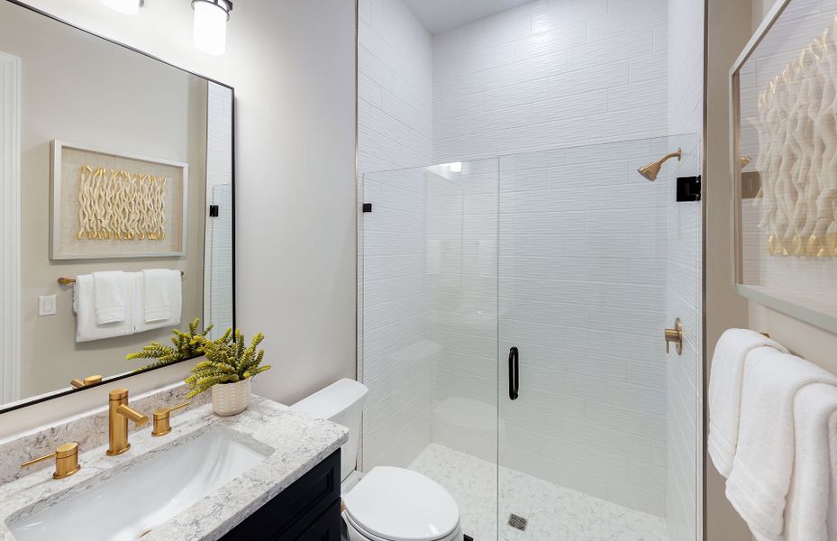 Furnished interior view inside a new home in Highpointe, Stuart (Image 7). Furnished interior view inside a new home in Highpointe, Stuart (Image 7).