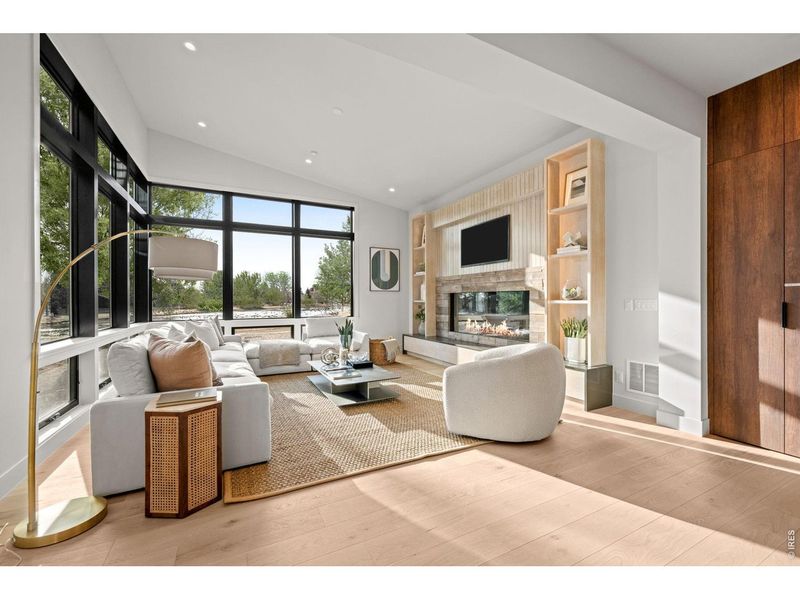 Furnished interior view inside a new home in , Cherry Hills Village (Image 9). Furnished interior view inside a new home in , Cherry Hills Village (Image 9).