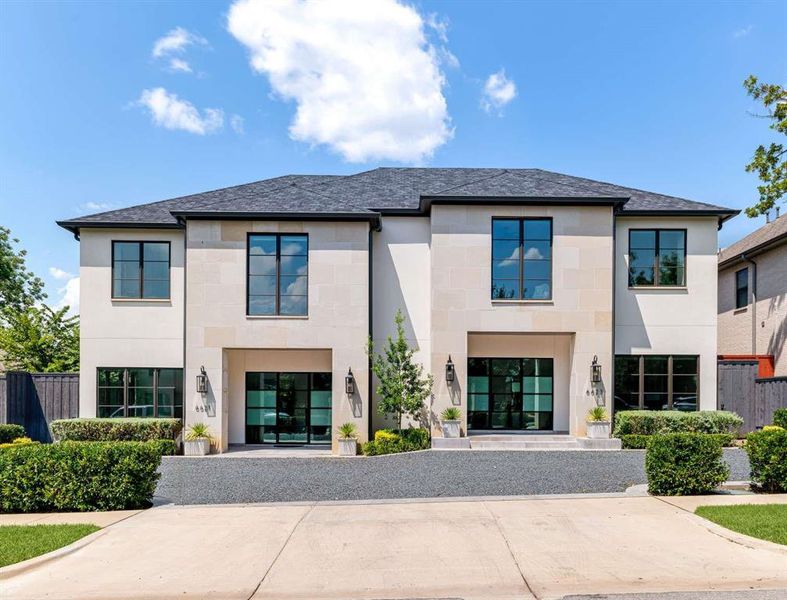 Front exterior of a new home in , Dallas, TX, highlighting curb appeal (Image 2).